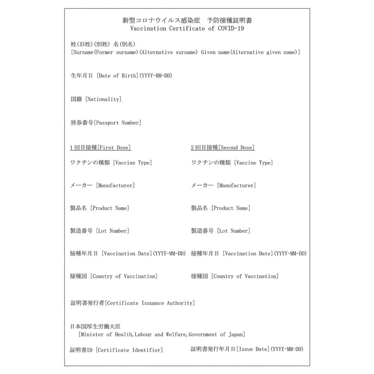 海外渡航用のワクチン接種証明書発行始まり、廿日市市でも数名申請