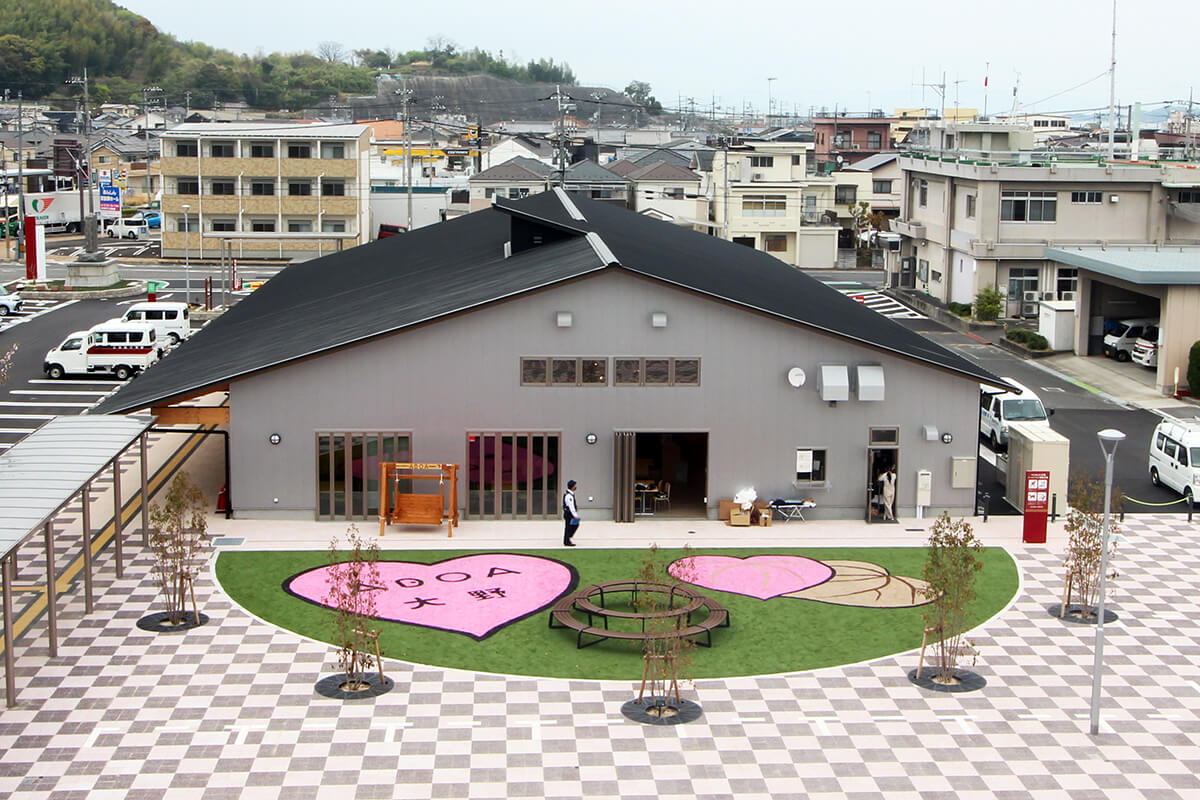廿日市市にまちの駅の拠点・ADOA大野がオープン。飲食や特産品販売で